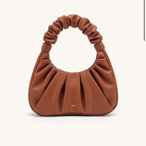 JW PEI Gabbi Ruched Hobo Handbag - Nutella
